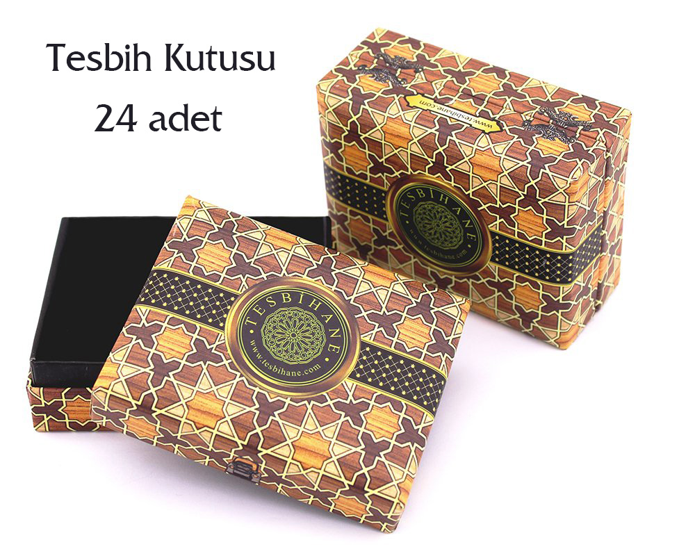Tesbihane logolu tesbih kutusu (1 Paket) - 2