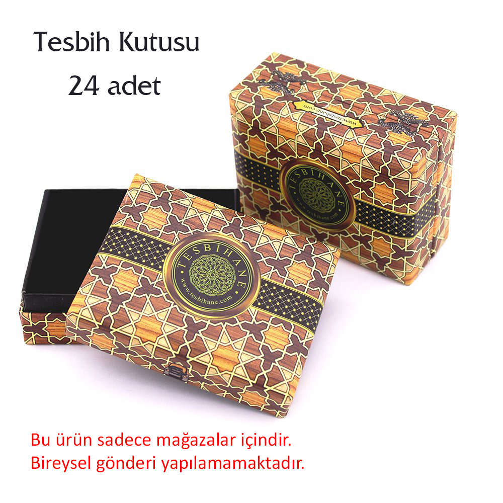 Tesbihane logolu tesbih kutusu (1 Paket) - 1