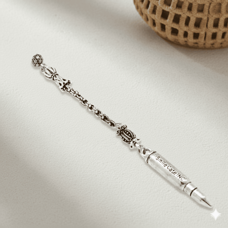 Uçaksavar Temalı Arnavut Zincirli Tek Kamçılı Kararmaz Metal Püskül - Tesbihane