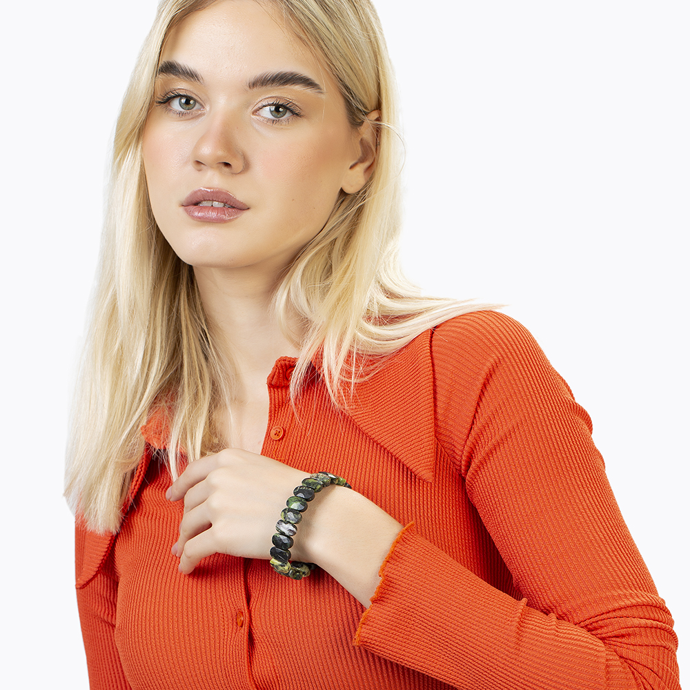 Yeşim Doğaltaş Rolex Kadın Bileklik - 4
